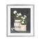 Stupell Industries Vintage Crocks & Paperwhites Framed Print Under Glass, design by Sara Baker